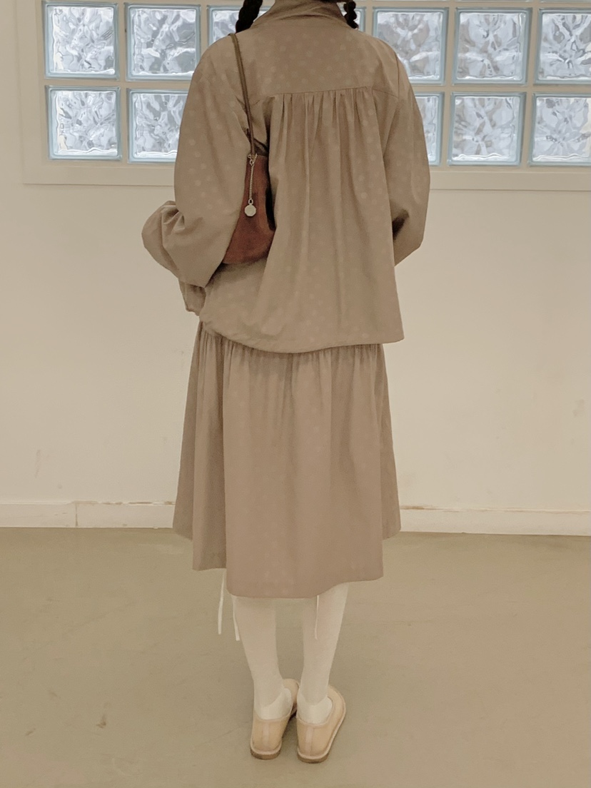 BEFORE SUNRISE東大門實拍女士新款熱賣半身裙中短裙褶皺BEFORE SUNRISE半身裙/中短裙