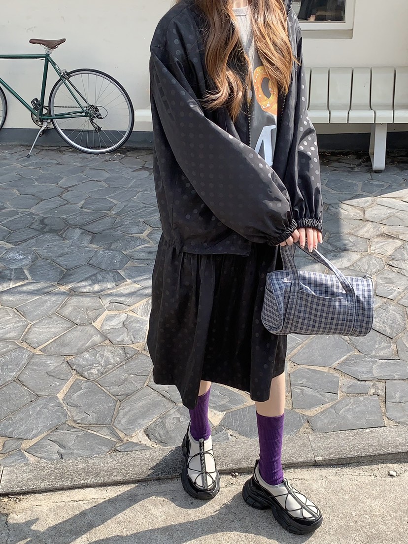 BEFORE SUNRISE東大門實拍女士新款熱賣半身裙中短裙褶皺BEFORE SUNRISE半身裙/中短裙