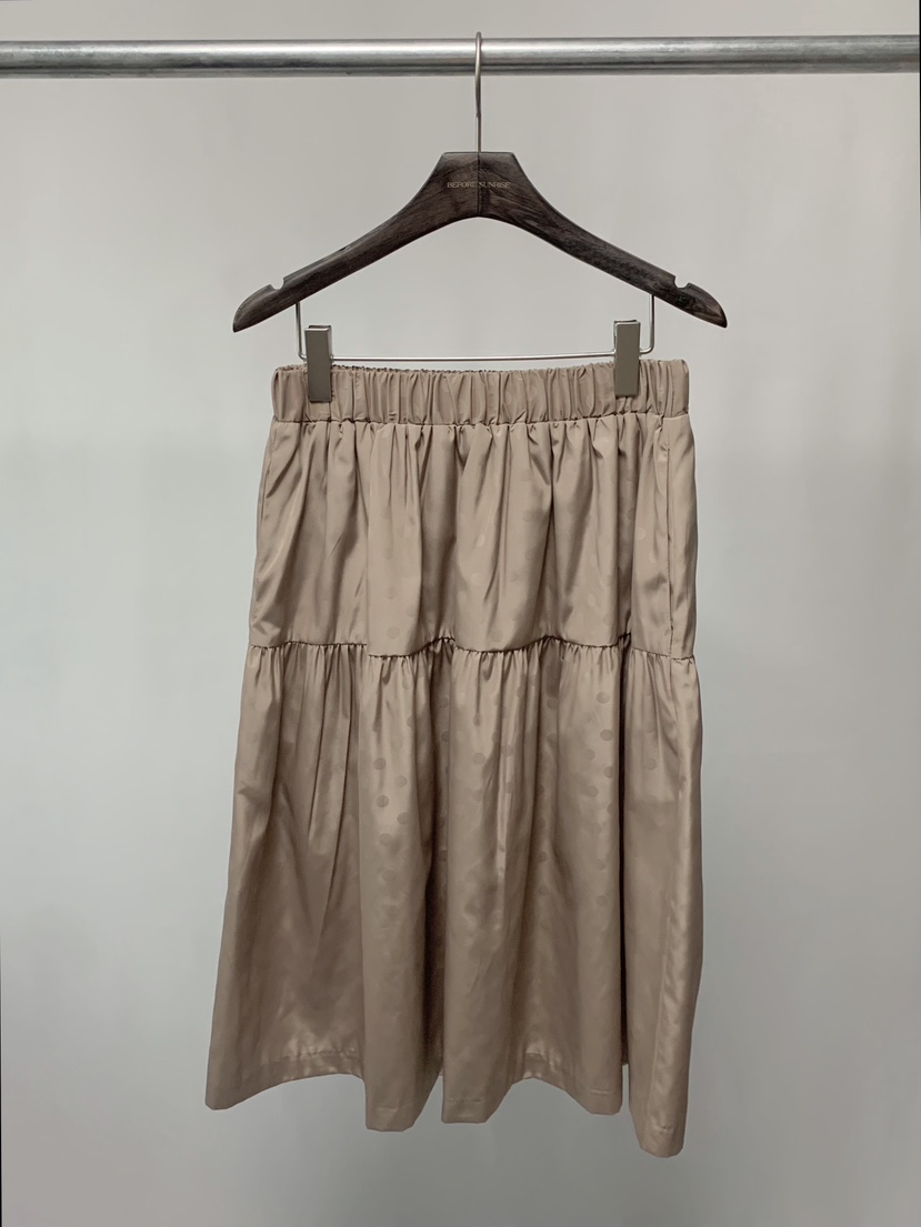 BEFORE SUNRISE東大門實拍女士新款熱賣半身裙中短裙褶皺BEFORE SUNRISE半身裙/中短裙圖色2