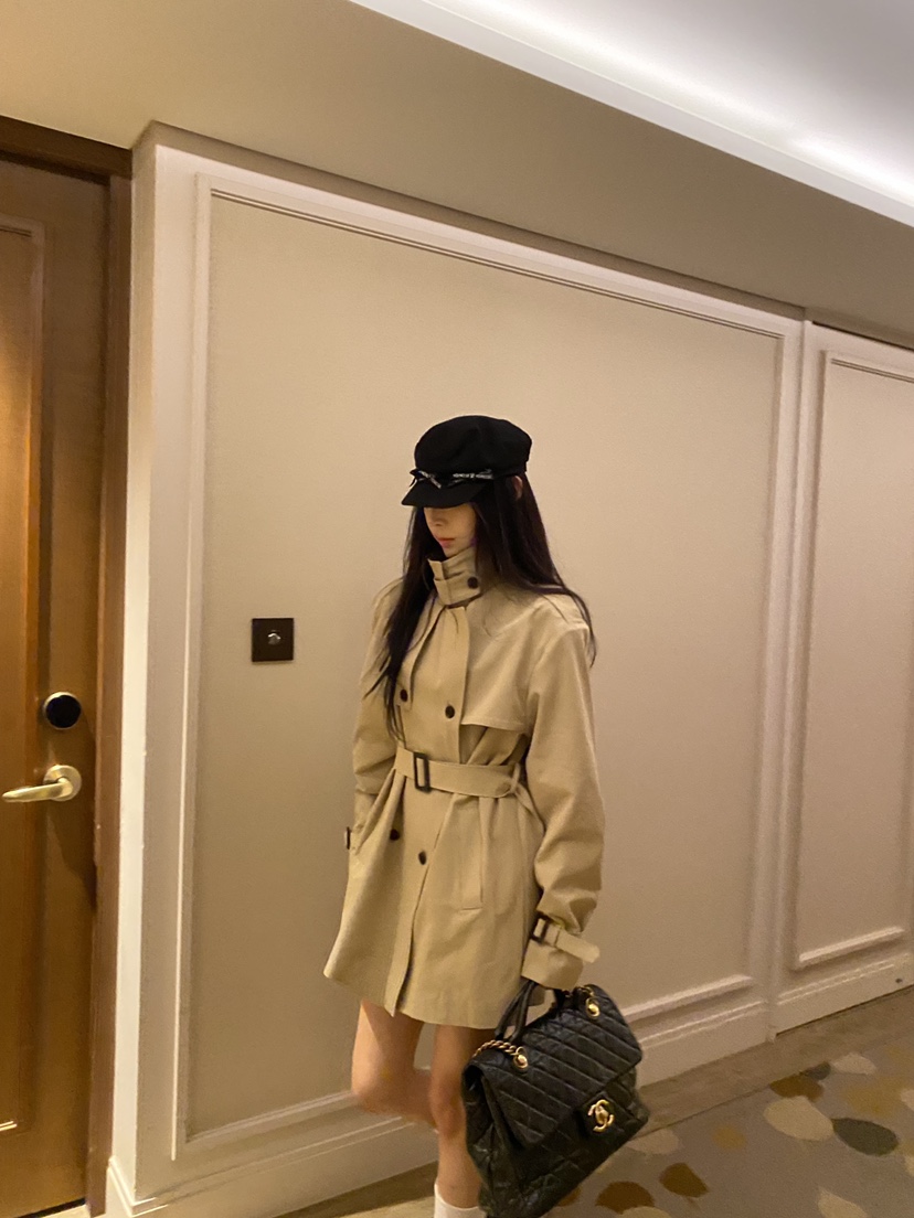 FOUREIGHT韓國代購女裝新款人氣時尚休閑熱賣真品夾克含腰帶FOUR EIGHT夾克