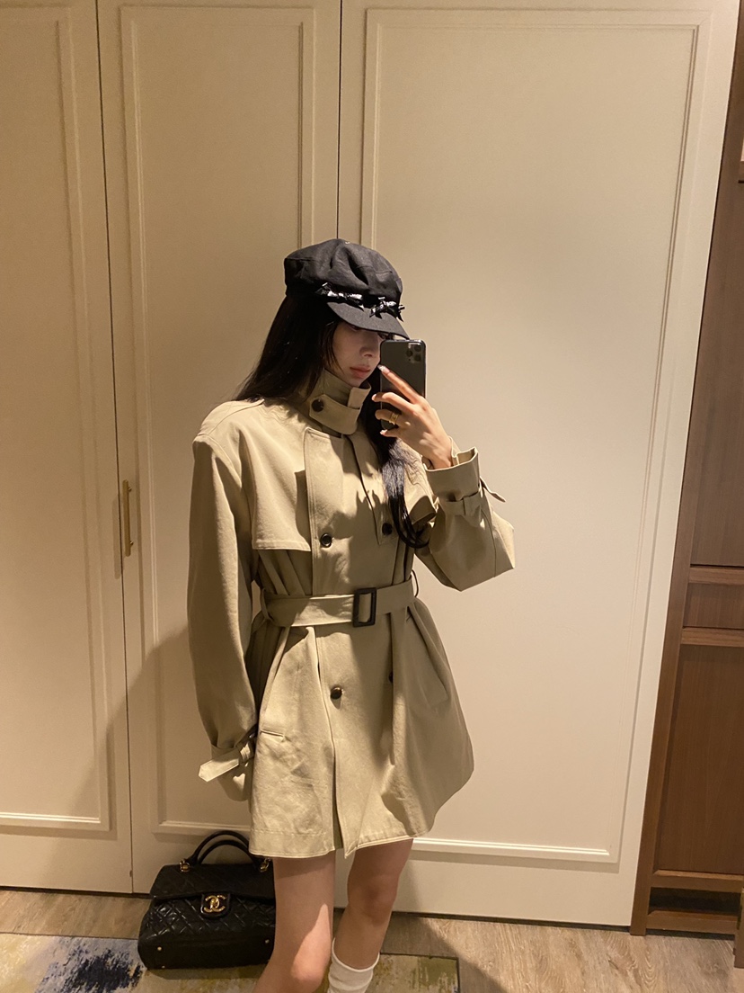 FOUREIGHT韓國代購女裝新款人氣時尚休閑熱賣真品夾克含腰帶FOUR EIGHT夾克