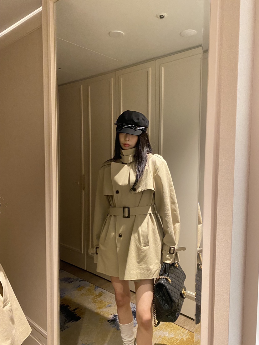 FOUREIGHT韓國代購女裝新款人氣時尚休閑熱賣真品夾克含腰帶FOUR EIGHT夾克