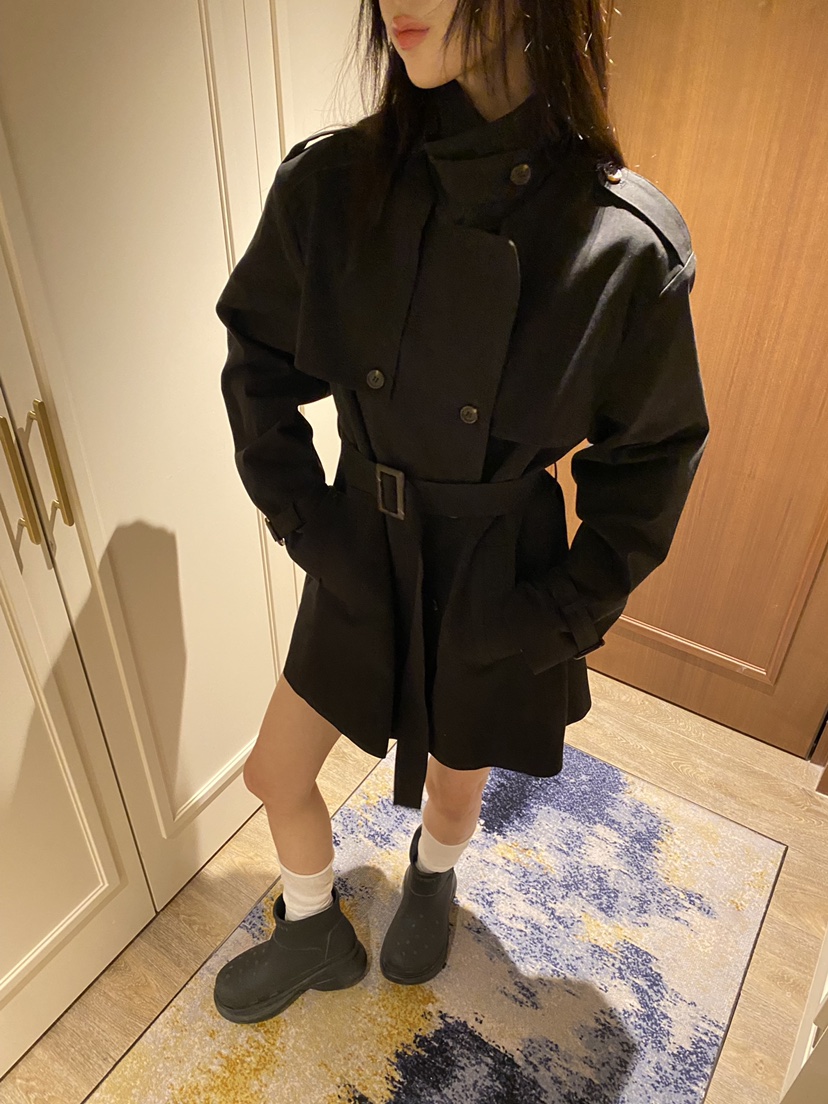 FOUREIGHT韓國代購女裝新款人氣時尚休閑熱賣真品夾克含腰帶FOUR EIGHT夾克