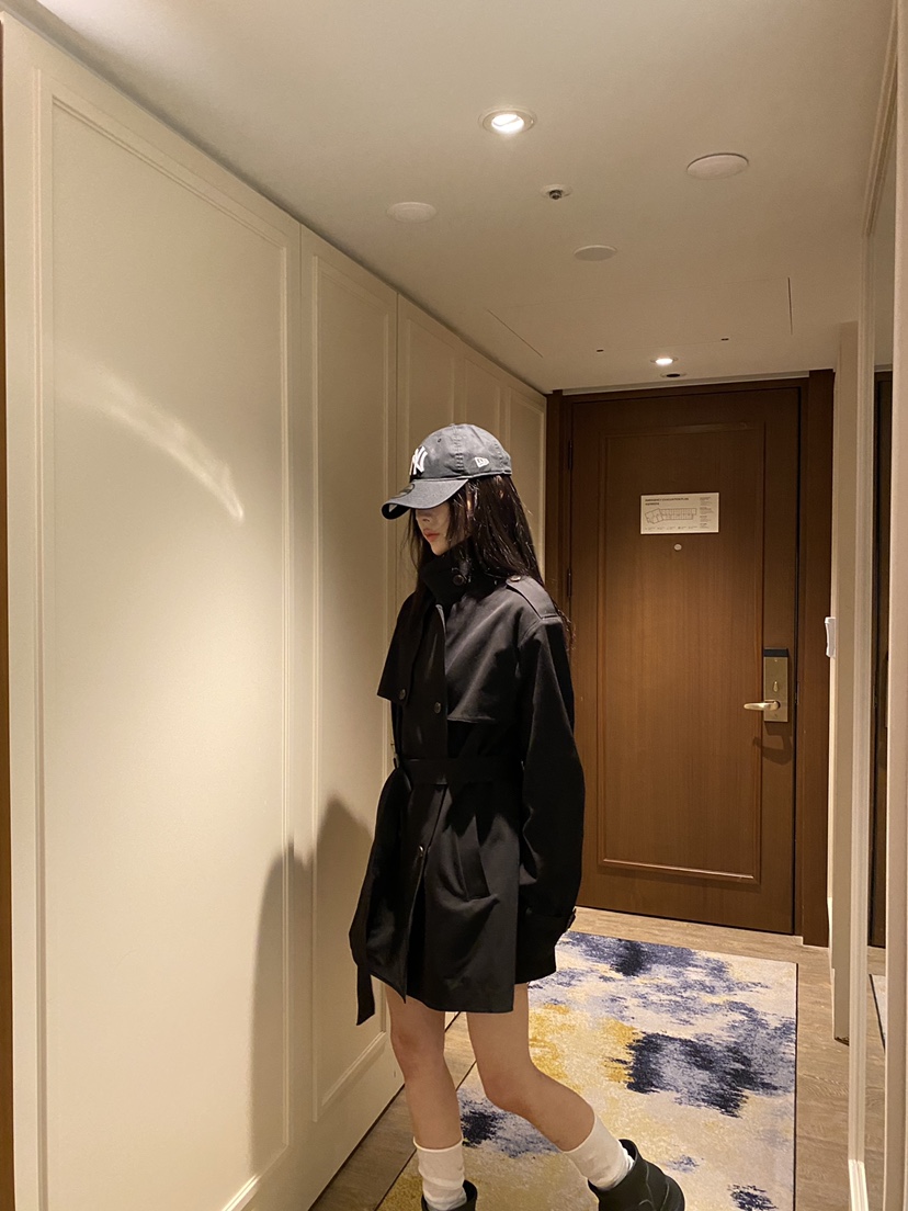 FOUREIGHT韓國代購女裝新款人氣時尚休閑熱賣真品夾克含腰帶FOUR EIGHT夾克