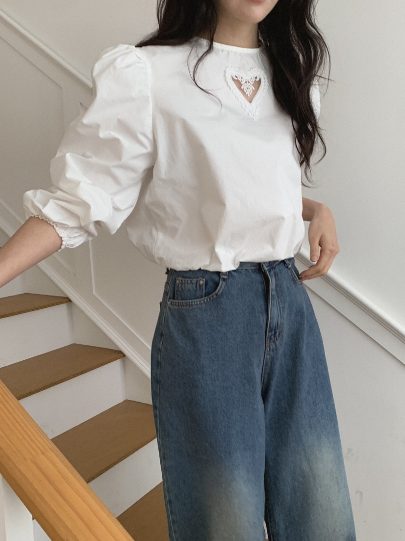 MOSMOS東大門代購女裝新品26春夏職業真品時尚襯衫蕾絲衫MOSMOS襯衫/蕾絲衫