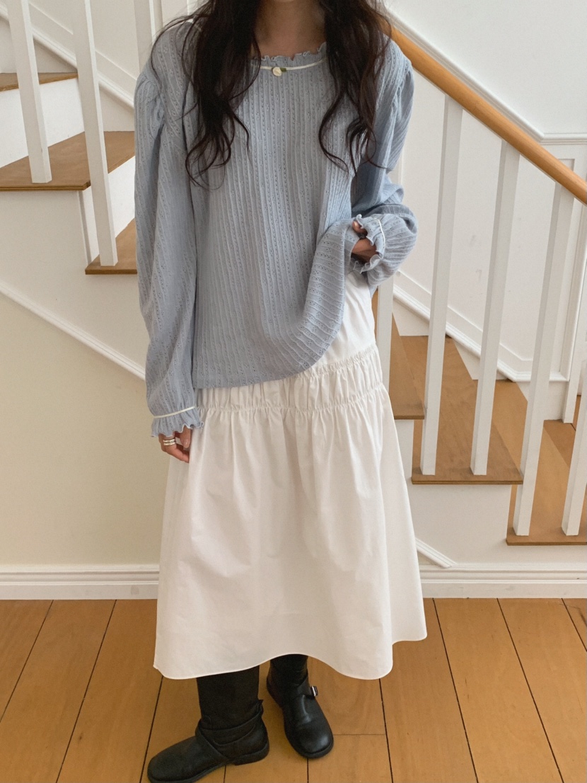 MOSMOS韓國直郵女士新品真品推薦休閑熱賣職業人氣長袖T恤MOSMOS長袖T恤