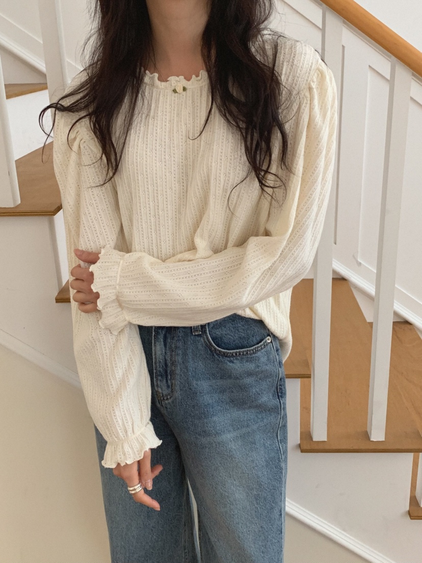 MOSMOS韓國直郵女士新品真品推薦休閑熱賣職業人氣長袖T恤MOSMOS長袖T恤