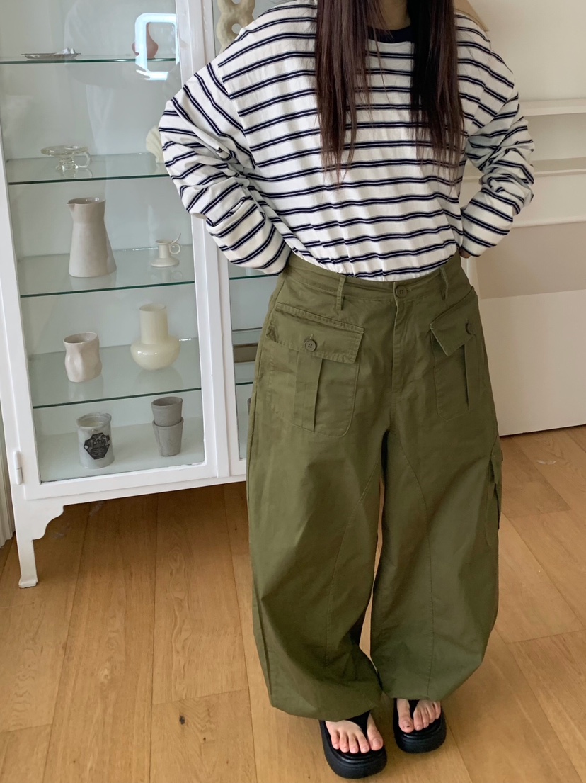 LIKEVAM東大門實拍女裝新款時尚休閑職業人氣休閑褲工裝褲LIKEVAM休閑褲