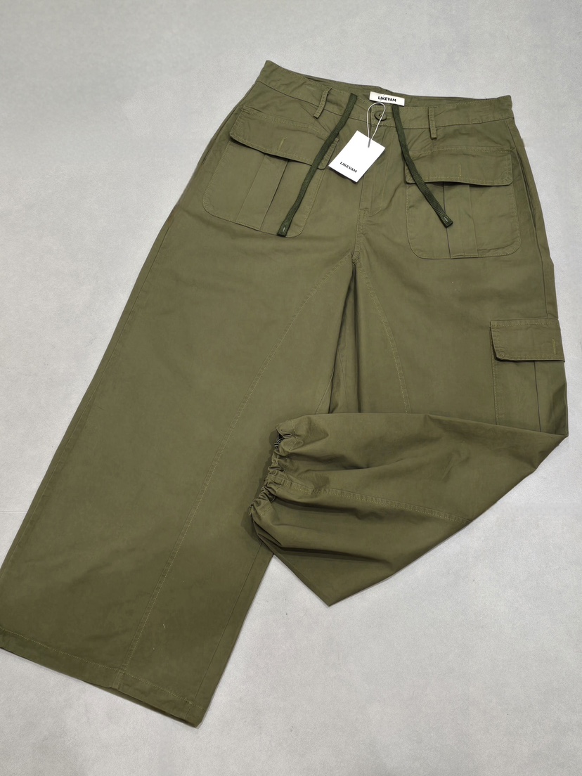 LIKEVAM東大門實拍女裝新款時尚休閑職業人氣休閑褲工裝褲LIKEVAM休閑褲圖色2