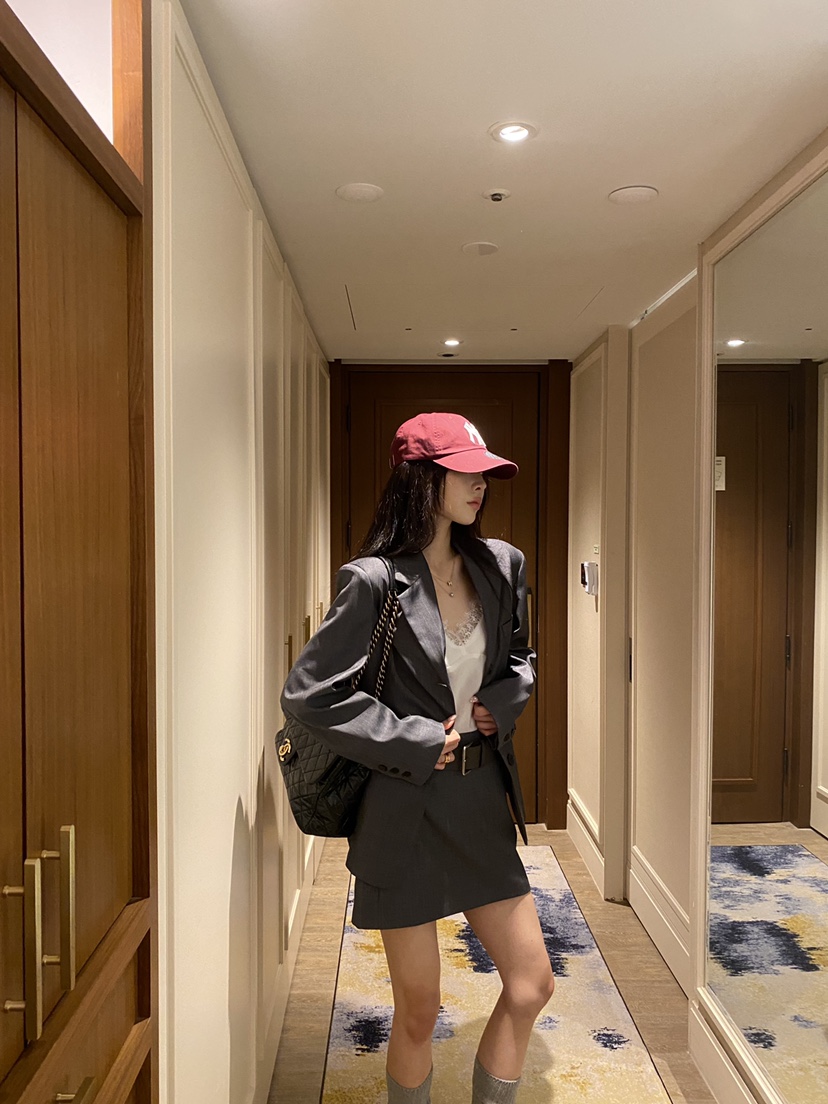 FOUREIGHT韓國直郵女裝新款推薦熱賣人氣職業短裙不含腰帶FOUR EIGHT短裙