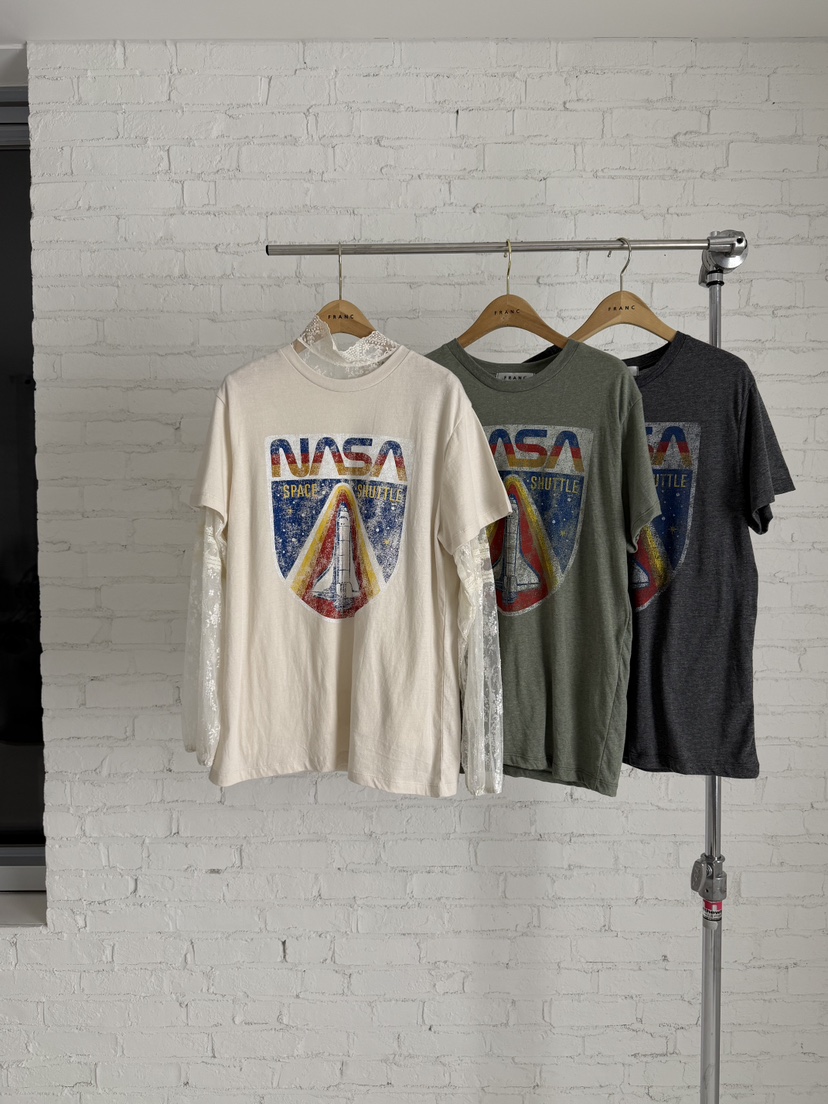 FRANC—L韓國代購女裝新款26春夏熱賣時尚人氣T恤不含內搭FRANCT恤