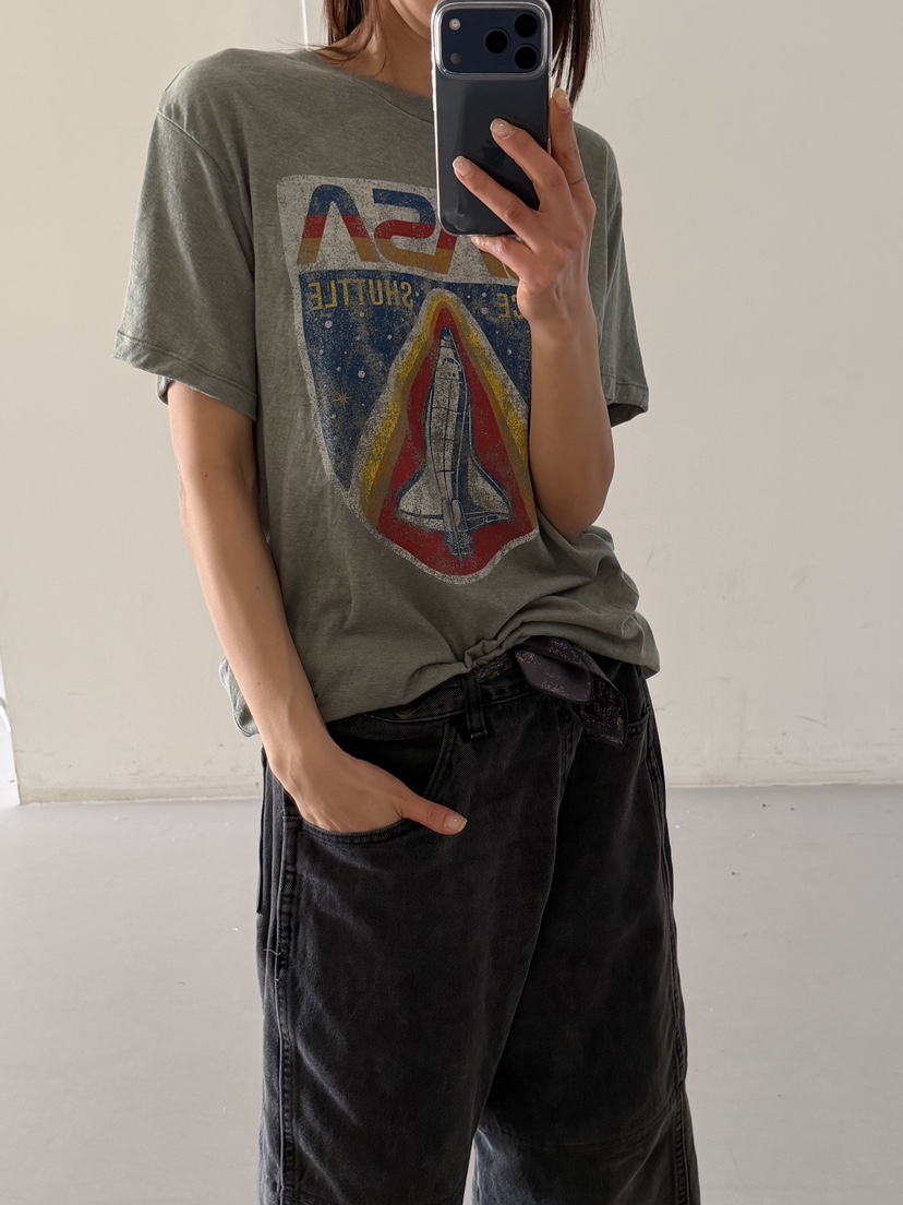 FRANC—L韓國代購女裝新款26春夏熱賣時尚人氣T恤不含內搭FRANCT恤圖色1