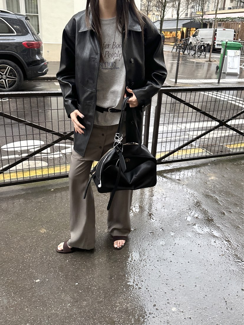 BOWIE韓國代購女裝新品推薦休閑職業26春夏時尚人氣真品夾克BOWIE夾克