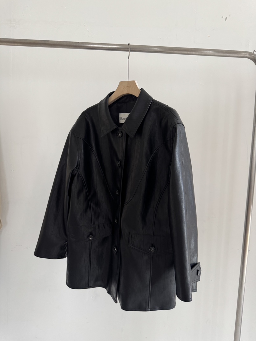 BOWIE韓國代購女裝新品推薦休閑職業26春夏時尚人氣真品夾克BOWIE夾克圖色2