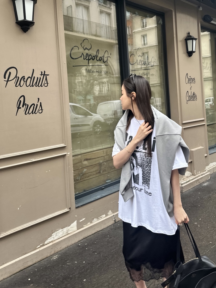 BOWIE東大門實拍女士新款推薦真品休閑時尚26春夏人氣T恤BOWIET恤