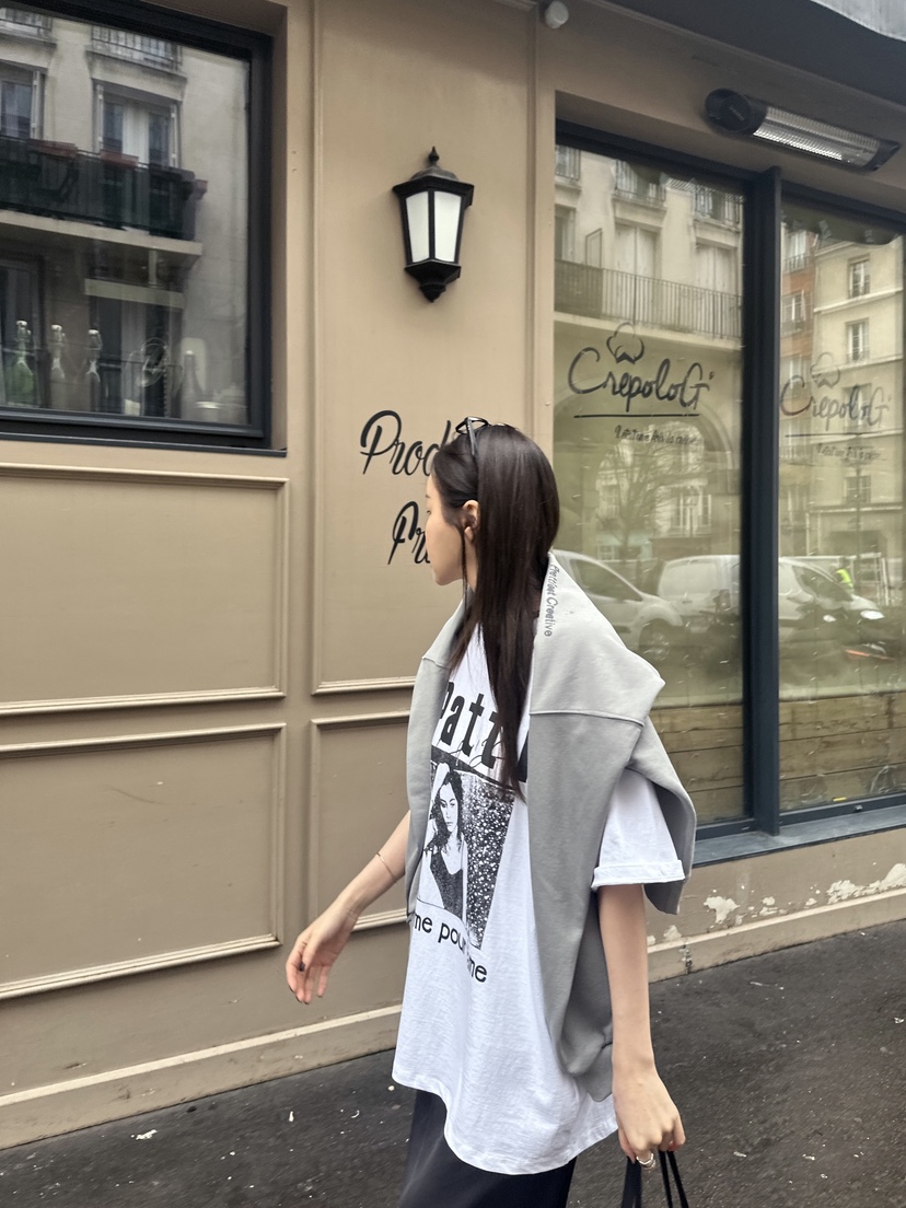 BOWIE東大門實拍女士新款推薦真品休閑時尚26春夏人氣T恤BOWIET恤