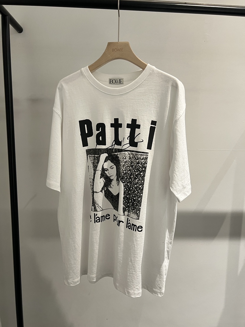 BOWIE東大門實拍女士新款推薦真品休閑時尚26春夏人氣T恤BOWIET恤圖色1