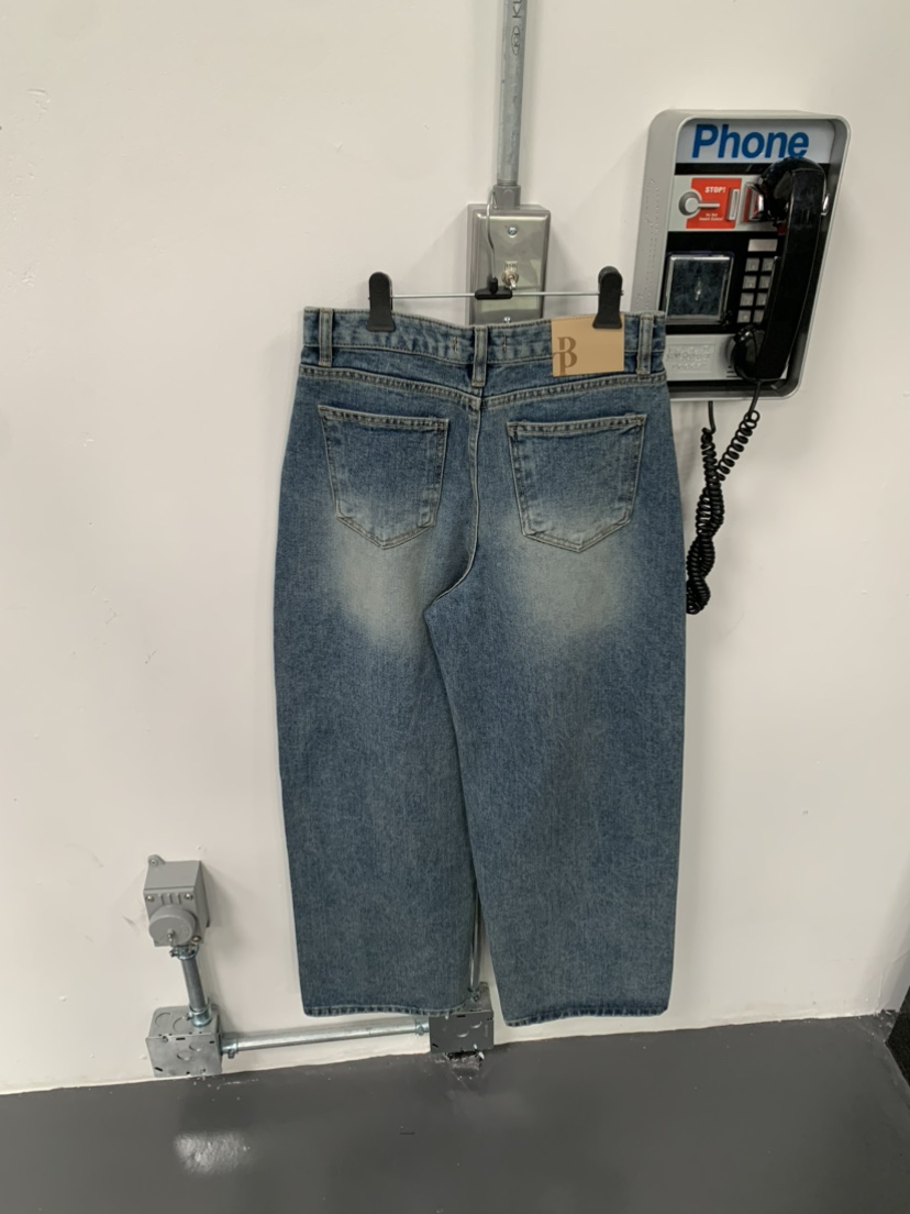BETONE東大門代購女裝新款時尚真品26春夏熱賣人氣牛仔褲BETONE牛仔褲