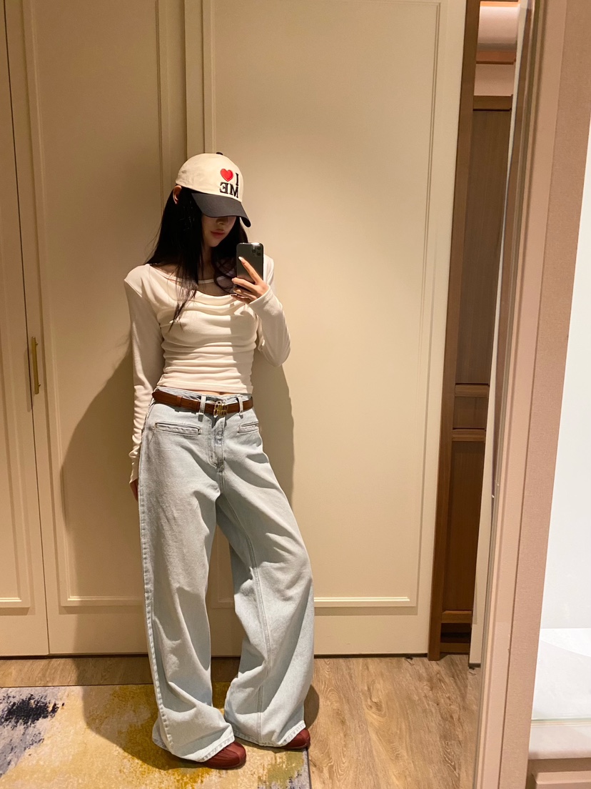 FOUREIGHT東大門實拍女裝新款推薦休閑真品職業26春夏長袖T恤FOUR EIGHT長袖T恤