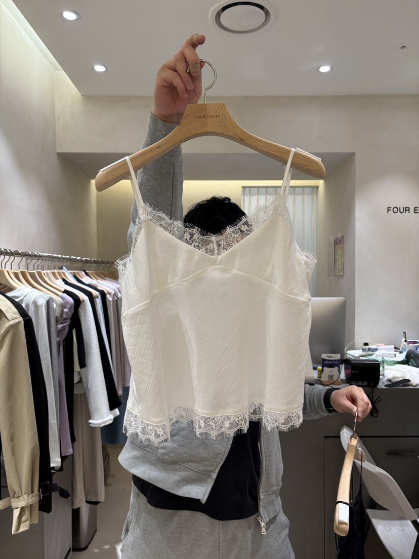 FOUREIGHT東大門代購女士新品職業推薦人氣熱賣時尚吊帶背心FOUR EIGHT吊帶/背心圖色1