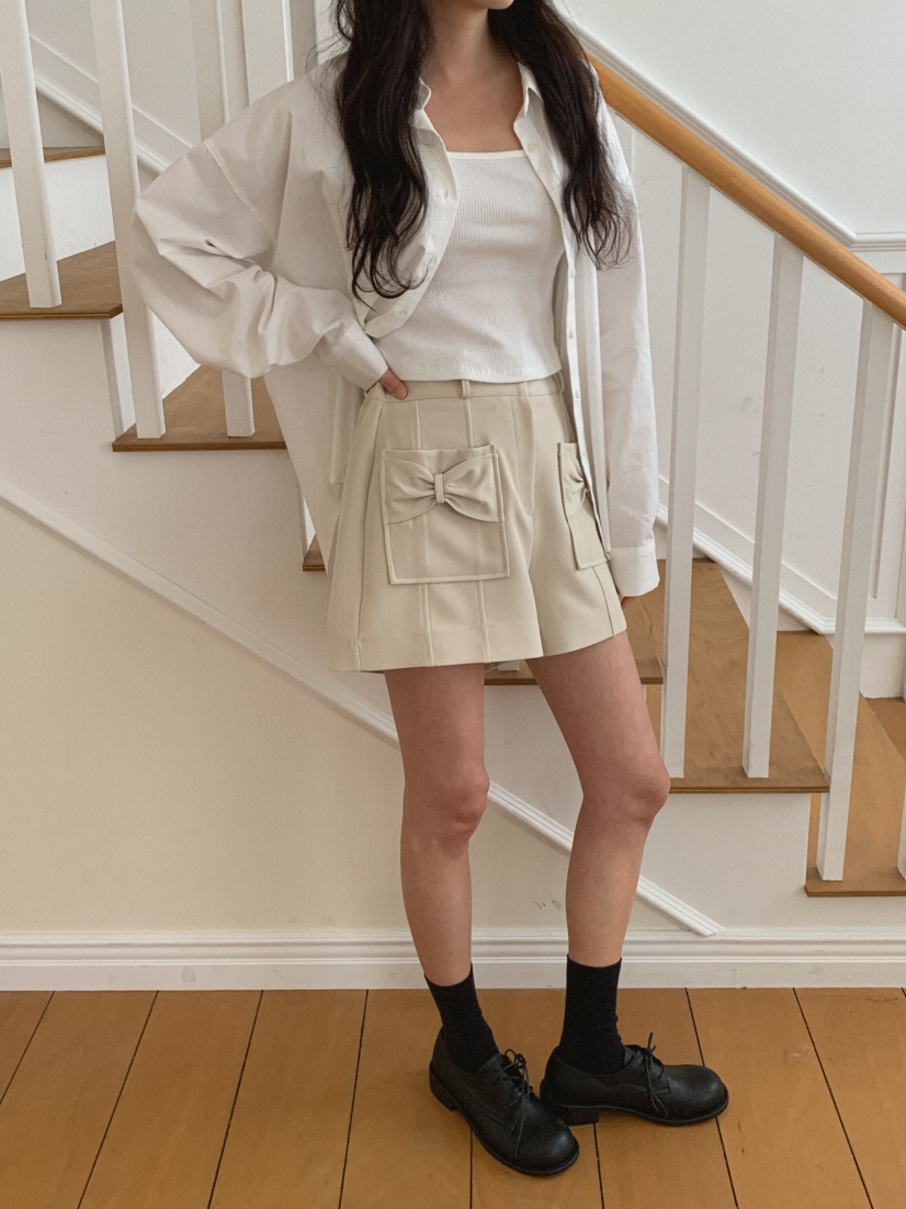 MOSMOS東大門實拍女士新款26春夏職業推薦人氣休閑真品短褲MOSMOS短褲