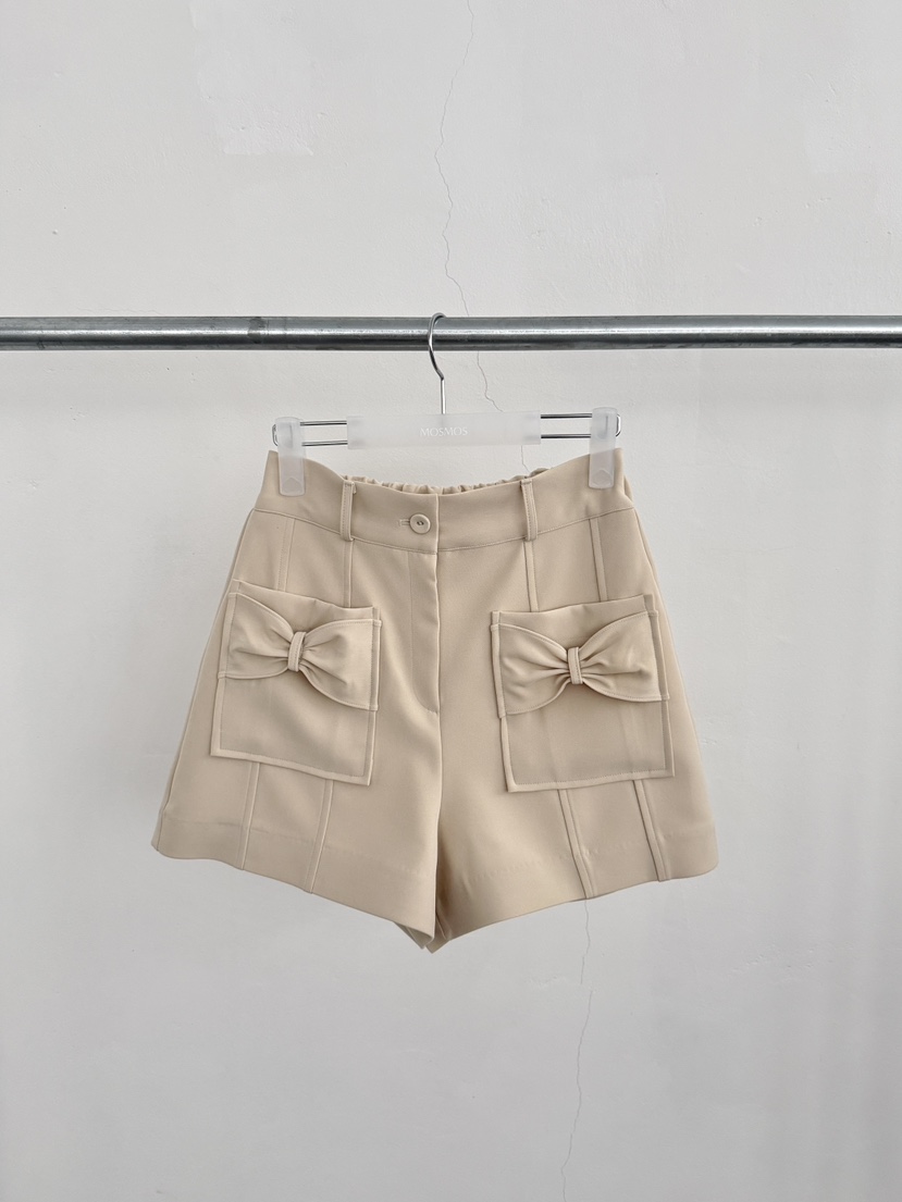 MOSMOS東大門實拍女士新款26春夏職業推薦人氣休閑真品短褲MOSMOS短褲圖色2