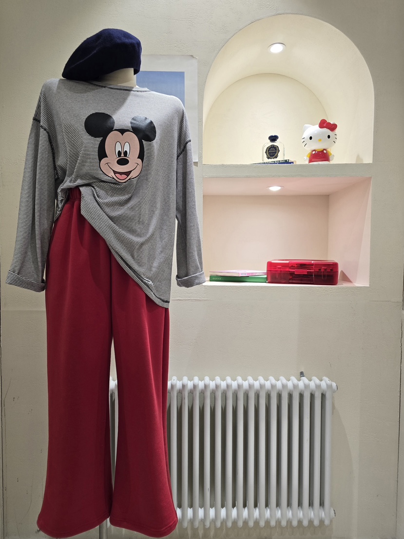 LIKEVAM東大門直郵女士新品休閑26春夏推薦熱賣時尚長袖T恤LIKEVAM長袖T恤