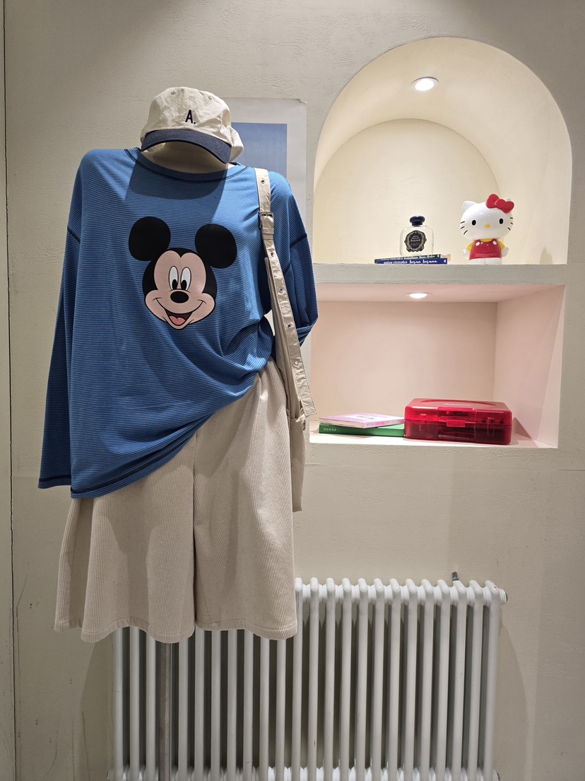 LIKEVAM東大門直郵女士新品休閑26春夏推薦熱賣時尚長袖T恤LIKEVAM長袖T恤