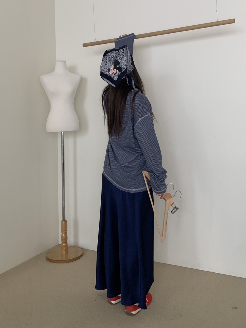 LIKEVAM東大門直郵女士新品休閑26春夏推薦熱賣時尚長袖T恤LIKEVAM長袖T恤