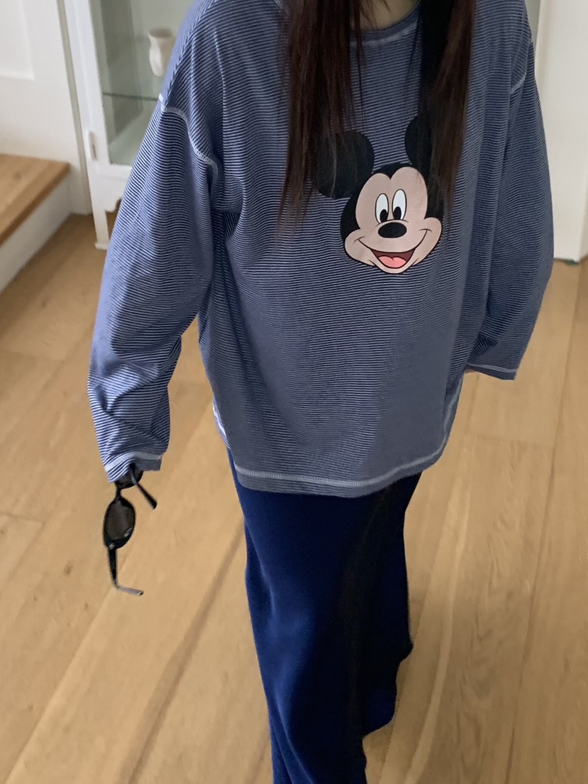 LIKEVAM東大門直郵女士新品休閑26春夏推薦熱賣時尚長袖T恤LIKEVAM長袖T恤