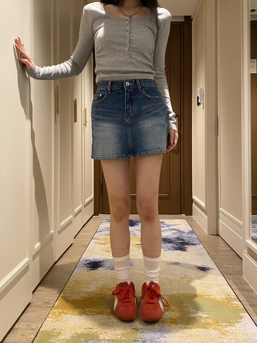 FOUREIGHT東大門直郵女士新品26春夏熱賣時尚休閑人氣短裙FOUR EIGHT短裙