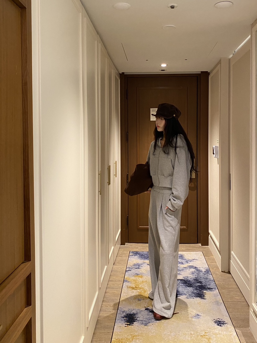 FOUREIGHT東大門實拍女裝新品職業時尚26春夏人氣休閑休閑褲FOUR EIGHT休閑褲