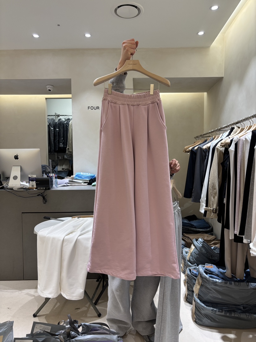 FOUREIGHT東大門實拍女裝新品職業時尚26春夏人氣休閑休閑褲FOUR EIGHT休閑褲圖色2