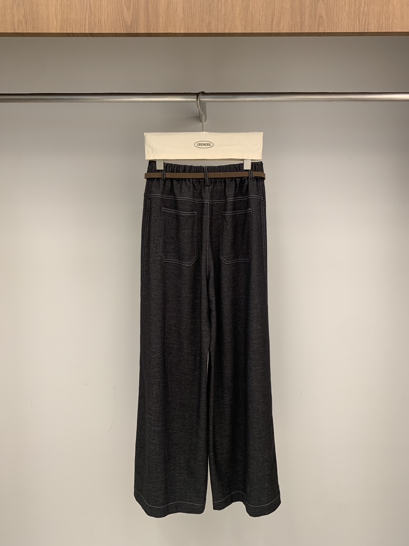 ONE MONE韓國直郵女裝新款真品熱賣人氣休閑休閑褲不含腰帶ONE MONE休閑褲