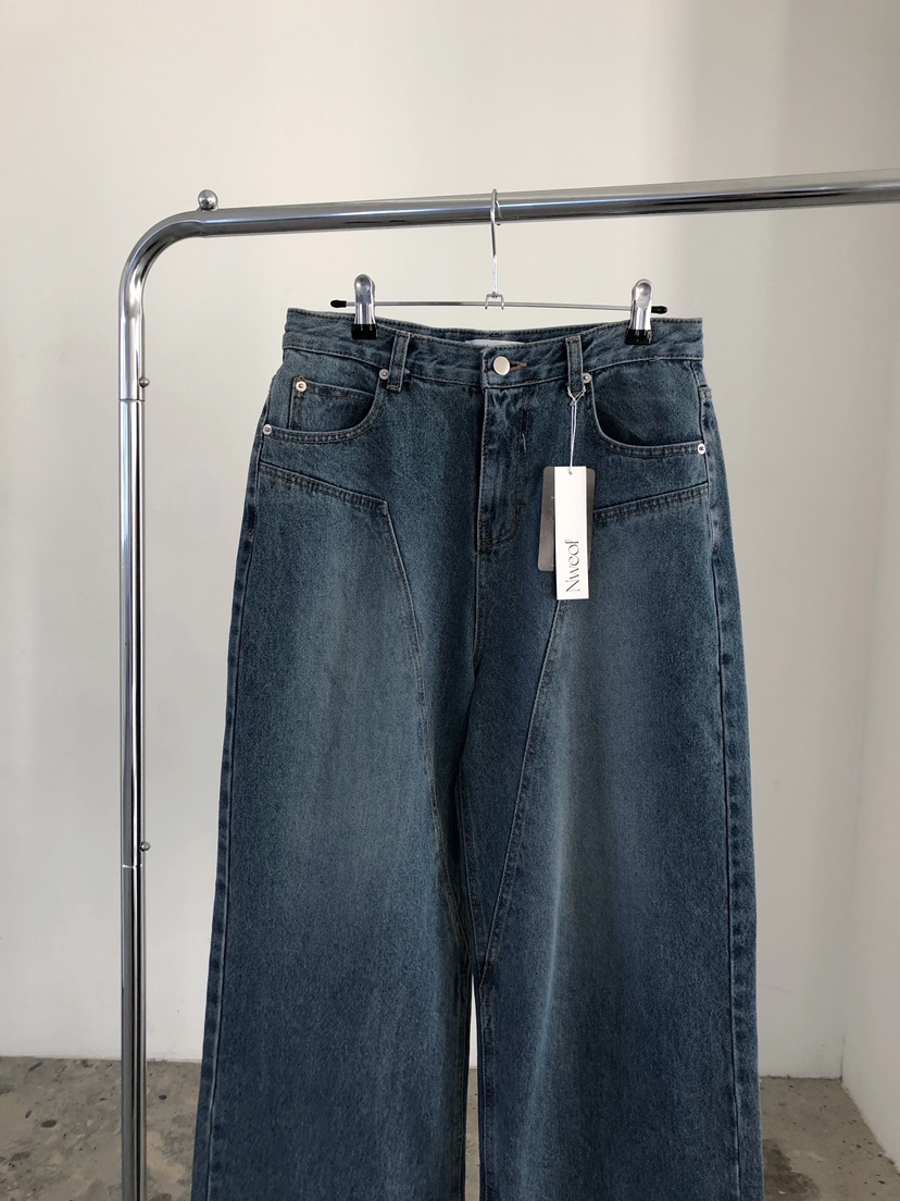 NWEOL東大門直郵女裝新款真品推薦26春夏職業休閑人氣牛仔褲NWEOL牛仔褲