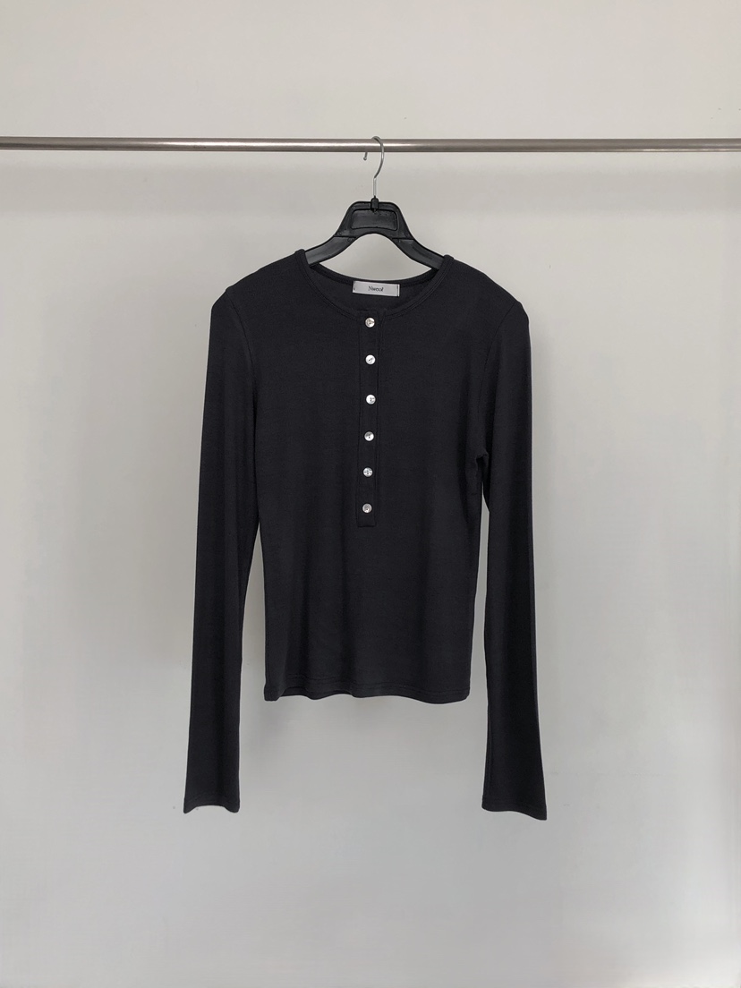 NWEOL東大門實拍女裝新款職業休閑時尚熱賣推薦真品長袖T恤NWEOL長袖T恤圖色2