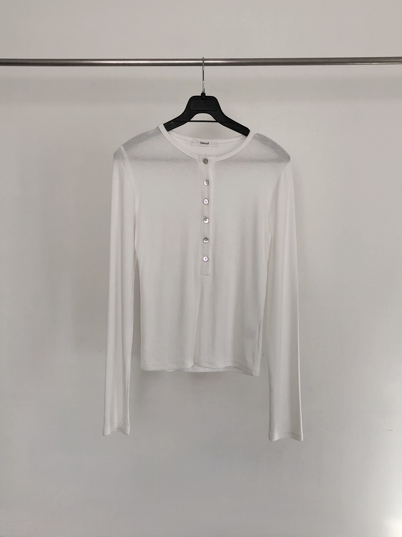 NWEOL東大門實拍女裝新款職業休閑時尚熱賣推薦真品長袖T恤NWEOL長袖T恤圖色3