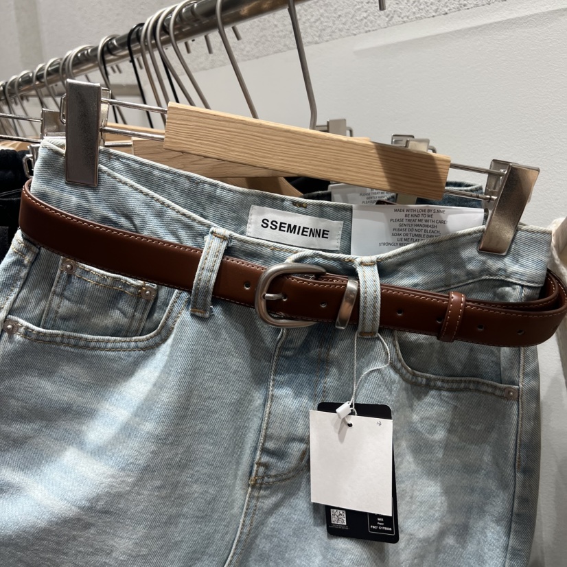 SSEMIENNE東大門實拍女裝新品26春夏職業人氣真品休閑腰帶SSENIQUE腰帶圖色2