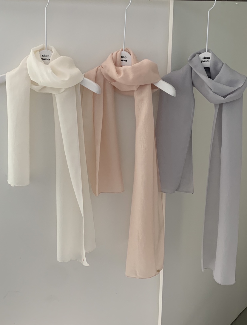 SHOP POSTER東大門直郵女士新款休閑時尚26春夏圍巾披肩SHOP_POSTER圍巾/披肩