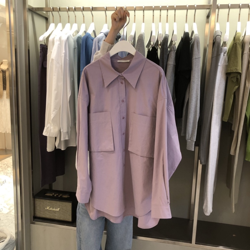 FAVE/FAVOURITE東大門直郵女裝新款休閑真品人氣襯衫蕾絲衫FAVE/FAVOURITE襯衫/蕾絲衫圖色1