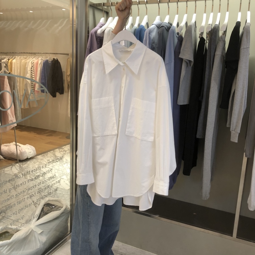 FAVE/FAVOURITE東大門直郵女裝新款休閑真品人氣襯衫蕾絲衫FAVE/FAVOURITE襯衫/蕾絲衫圖色3