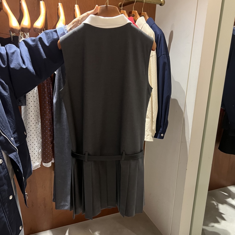 HEBON韓國代購女裝新款熱賣休閑職業人氣真品連衣裙不含腰帶HEBON連衣裙