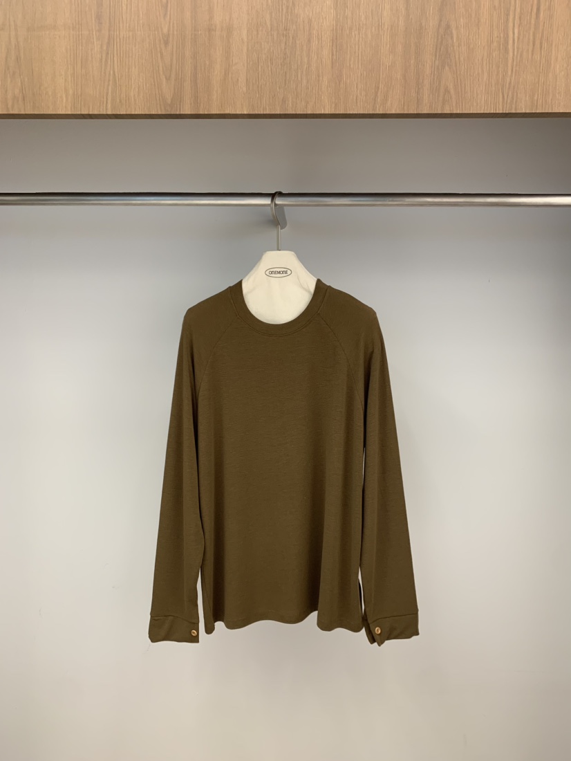 ONE MONE韓國代購女士新品時尚推薦真品休閑人氣長袖T恤ONE MONE長袖T恤圖色5