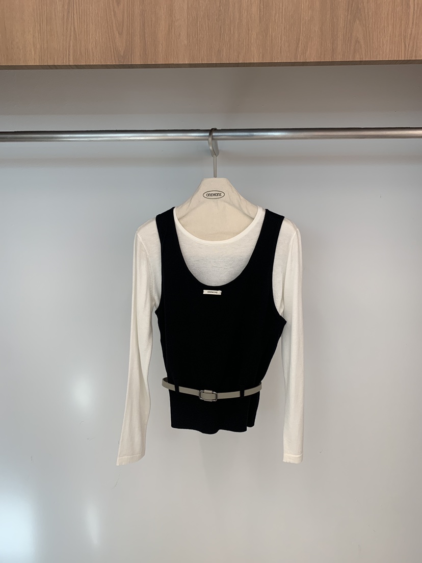 ONE MONE韓國直郵女裝新款職業休閑真品26春夏人氣套裝棉質ONE MONE套裝圖色3