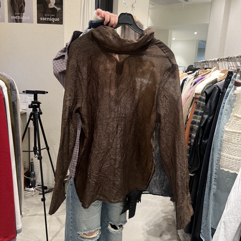 SSEMIENNE韓國代購女士新品推薦職業真品熱賣時尚襯衫蕾絲衫SSENIQUE襯衫/蕾絲衫