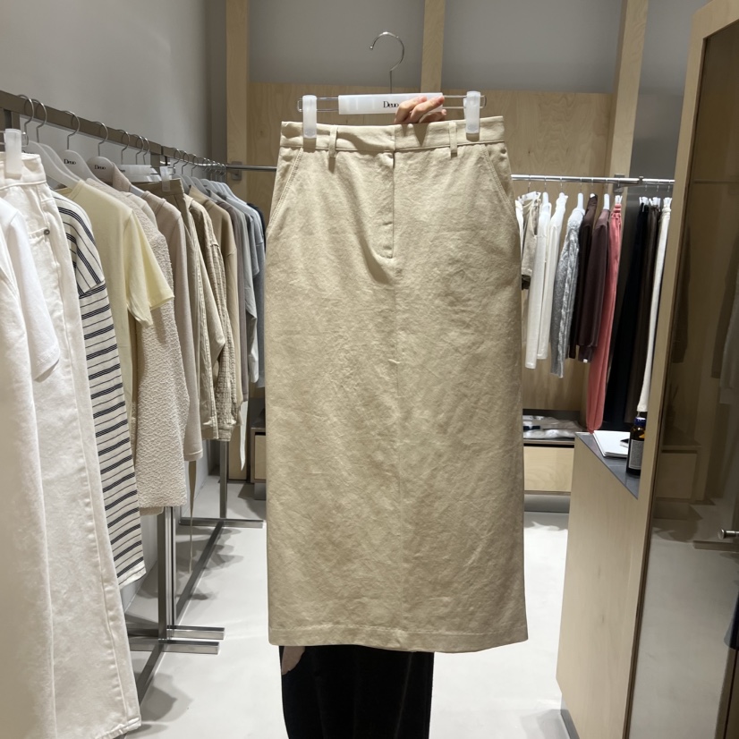 DEUO東大門代購女裝新品真品休閑熱賣人氣半身裙中短裙棉質DEUO半身裙/中短裙圖色2