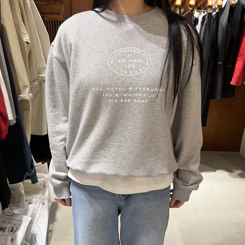 HEBON韓國直郵女裝新款時尚推薦熱賣真品人氣職業26春夏衛衣HEBON衛衣圖色3