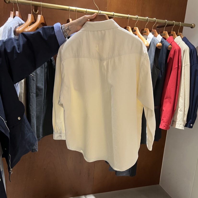 HEBON韓國代購女裝新款26春夏真品人氣職業休閑襯衫蕾絲衫HEBON襯衫/蕾絲衫