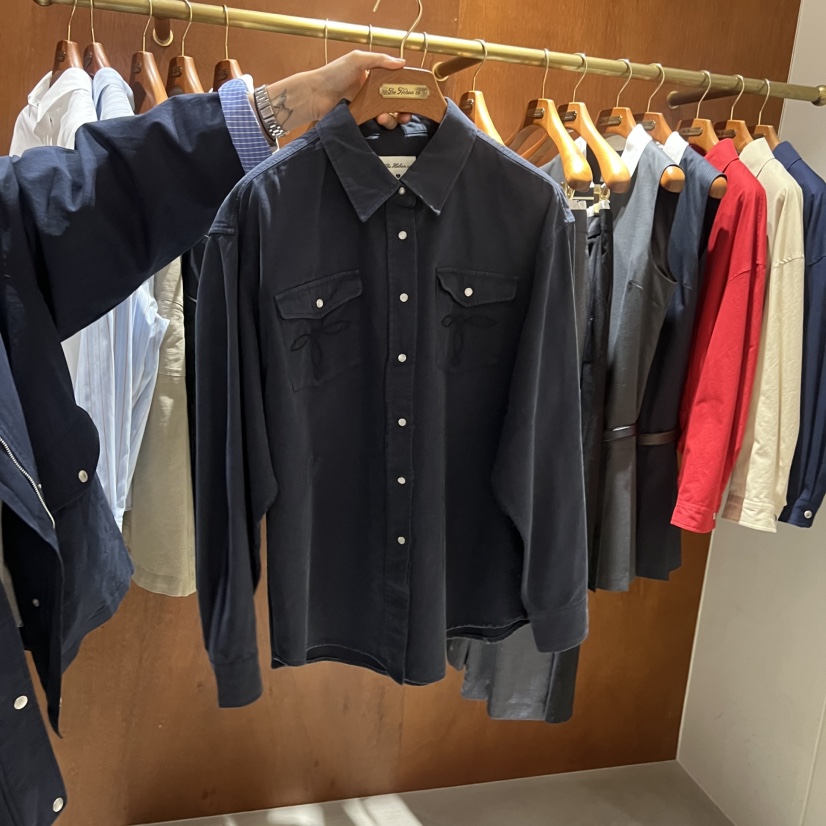 HEBON韓國代購女裝新款26春夏真品人氣職業休閑襯衫蕾絲衫HEBON襯衫/蕾絲衫圖色2