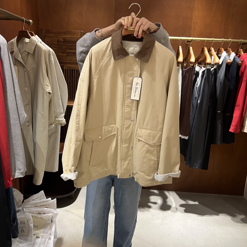 HEBON東大門代購女士新品26春夏時尚真品休閑推薦職業夾克HEBON夾克圖色1